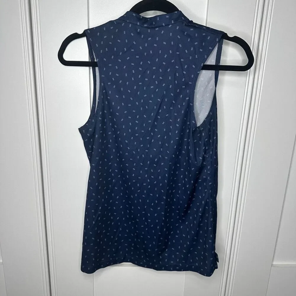 Nike Small Sleeveless V Neck Navy (c1)